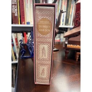HERITAGE PRESS Dombey and Son by Charles Dickens Hardcover 1957 Vintage Novel
